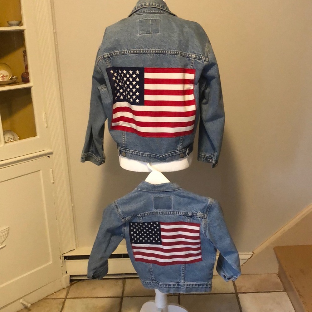Vintage jean jackets $60 for both
